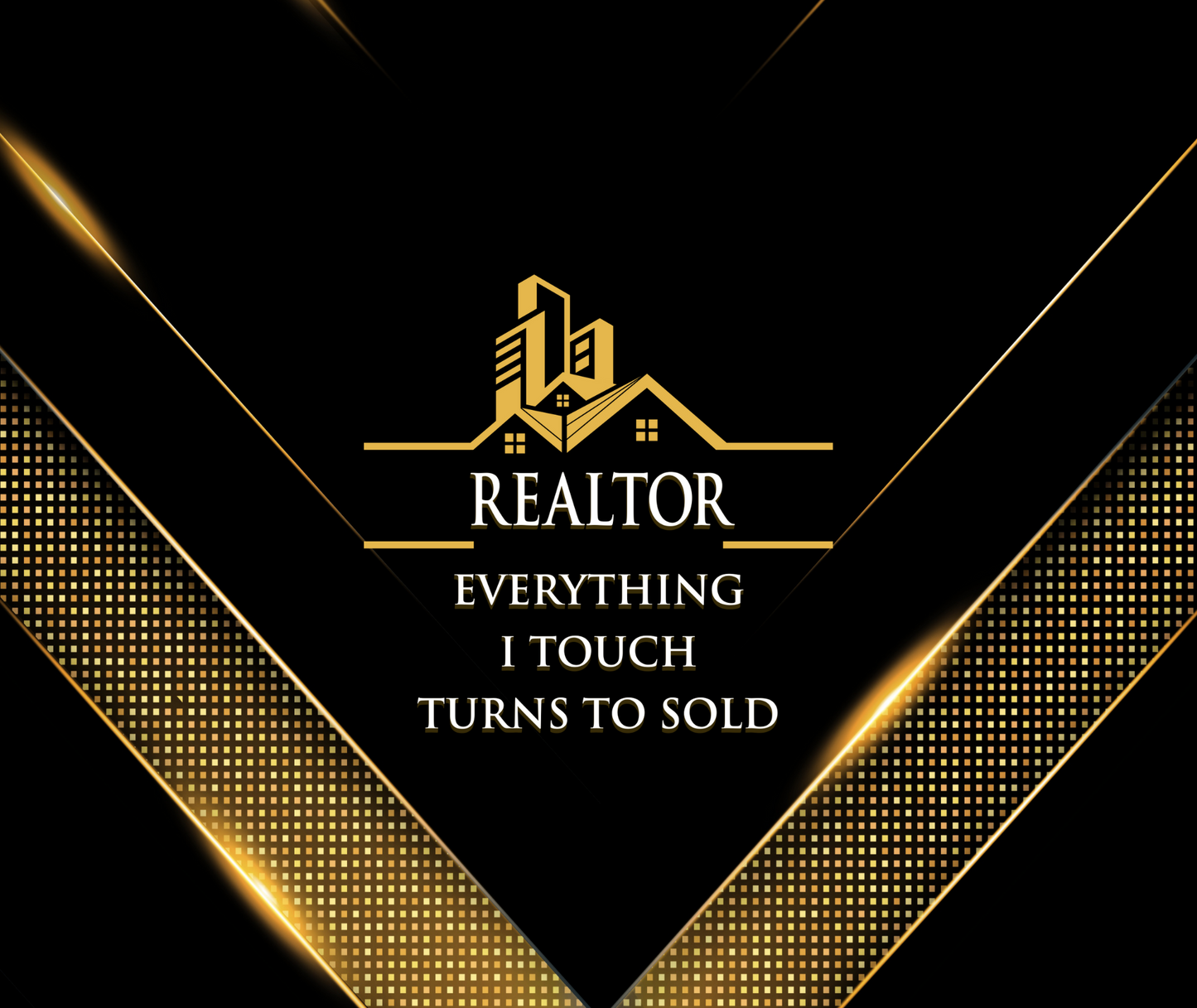 REALTOR GOLD TUMBLER