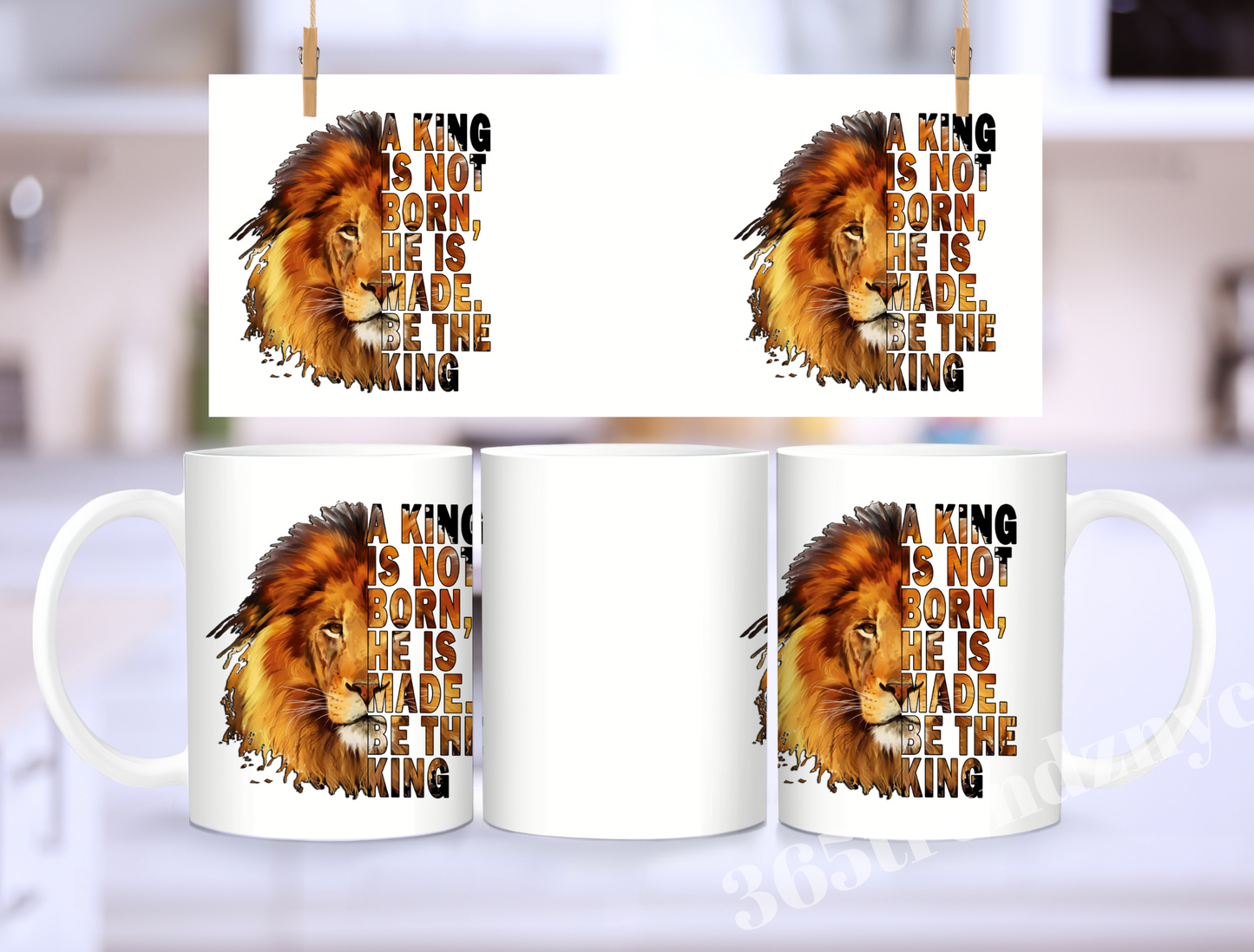 A KING IS NOT BORN MUG