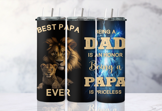 Best Papa Ever Tumbler