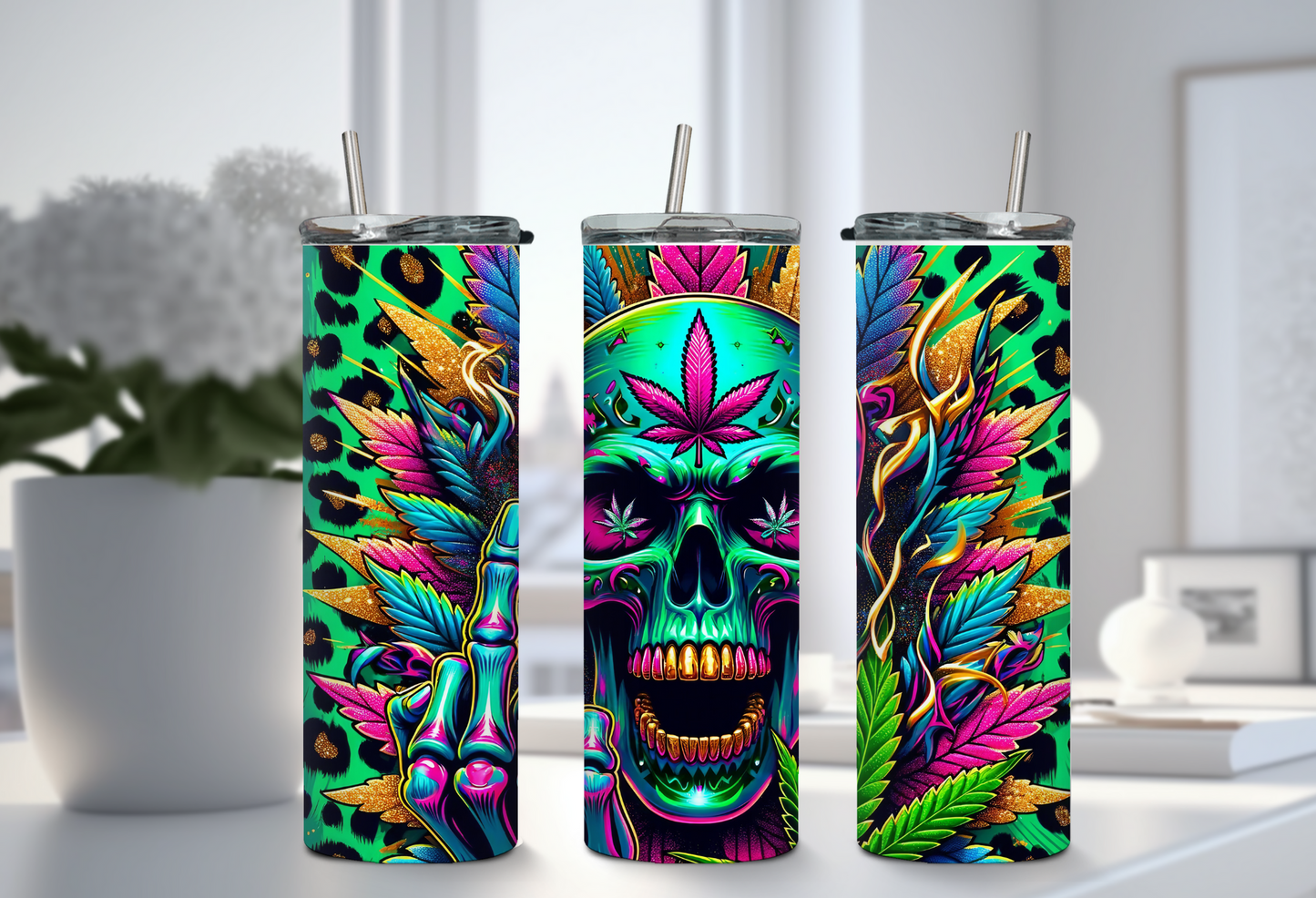 Skull Tumbler