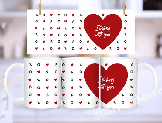 I BELONG WITH YOU MUG