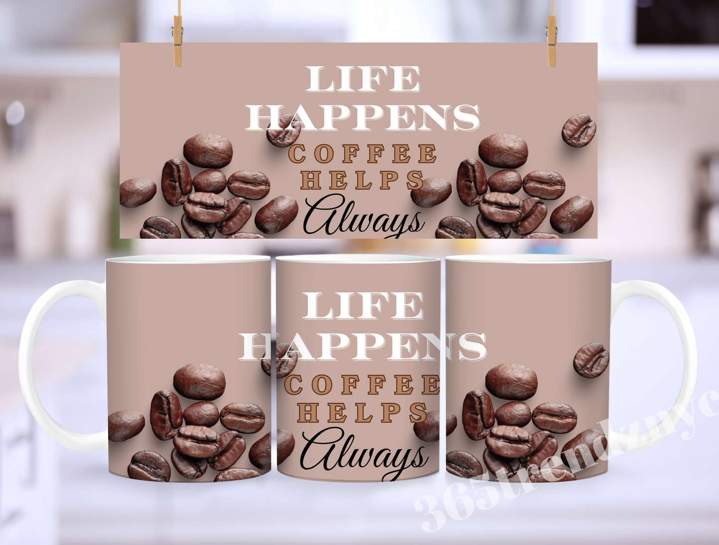 Life Happens Coffee Mug