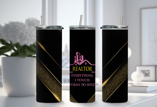 REALTOR PINK TUMBLER